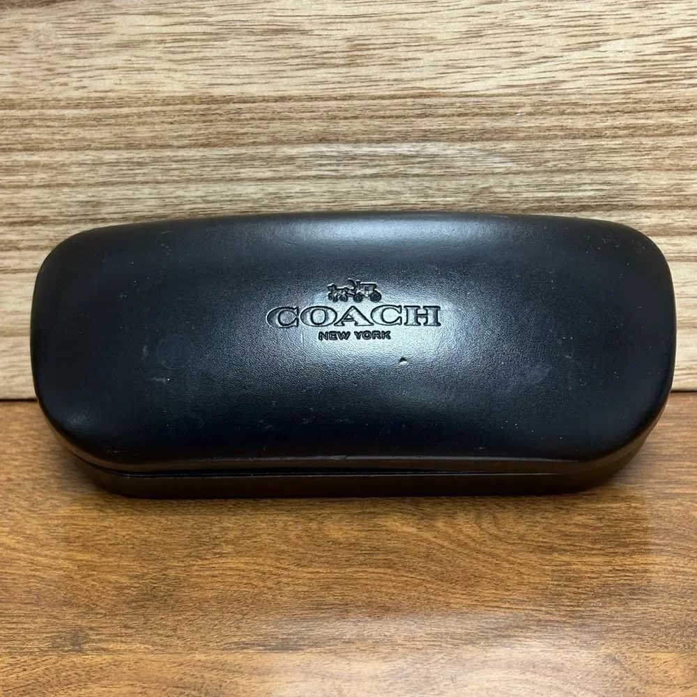 Coach Black Eyeglasses Case